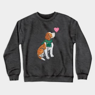 Watercolour Beagle Crewneck Sweatshirt